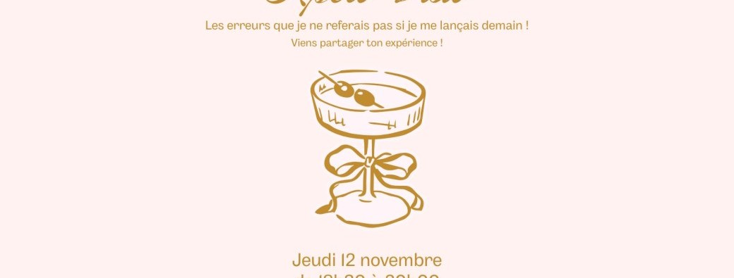 Apéro Visio Mes erreurs de débutantes
