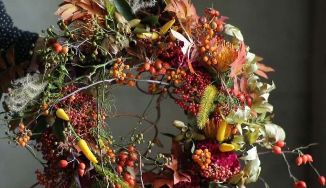 Apérotelier d'octobre - Couronne d'automne