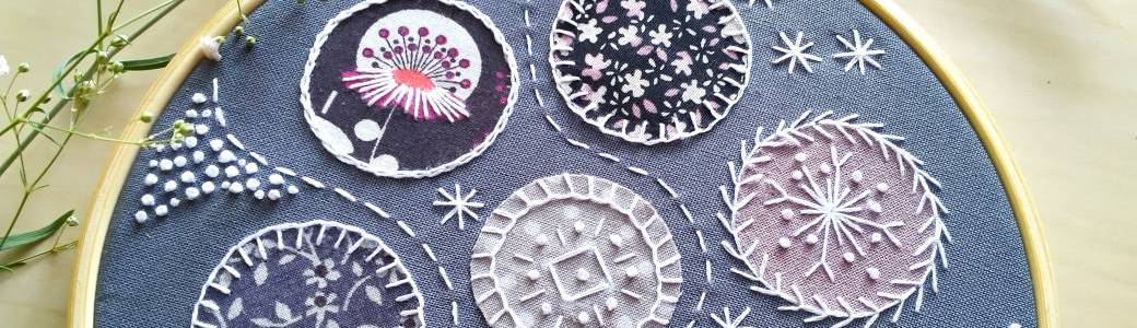 Appliqués brodés (avec Julie Jolis Songes)