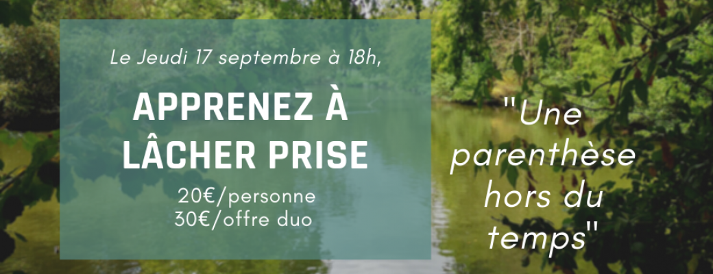 Sophro en plein air: apprendre à lâcher prise