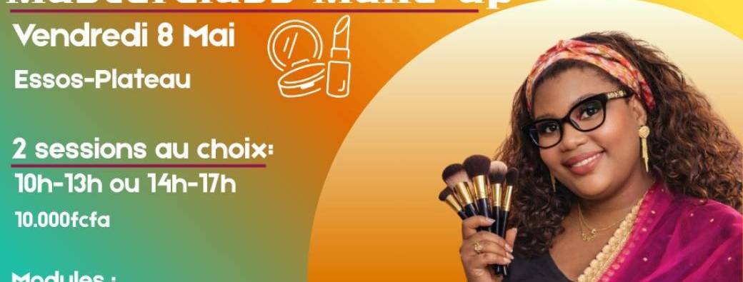 Apprends l’art du maquillage pro – Master Class exclusive au Cameroun