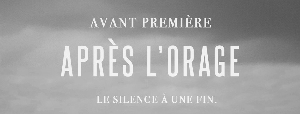 Après l'Orage