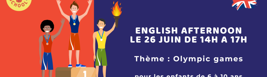 Après-midi d'anglais pour les enfants 