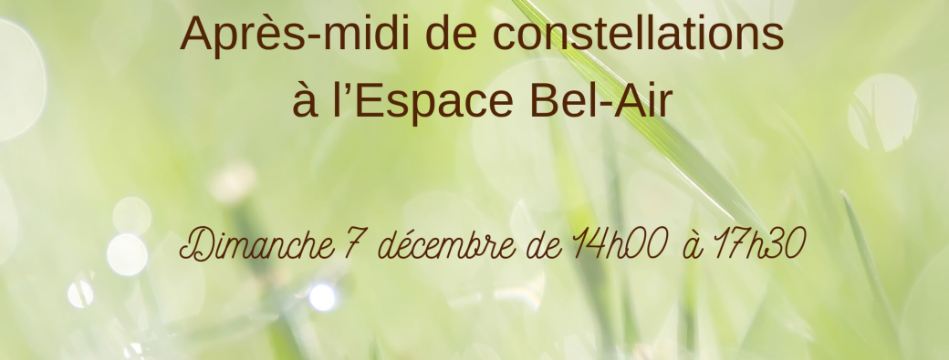 Après-midi de constellations