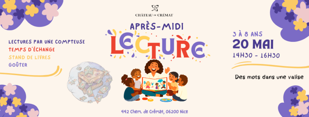Après-midi lecture "Des mots dans une valise"