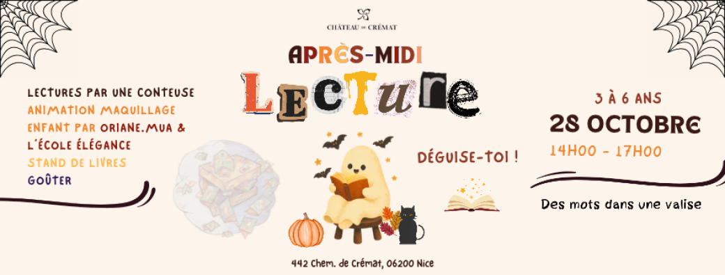 Après-midi lecture d'Halloween