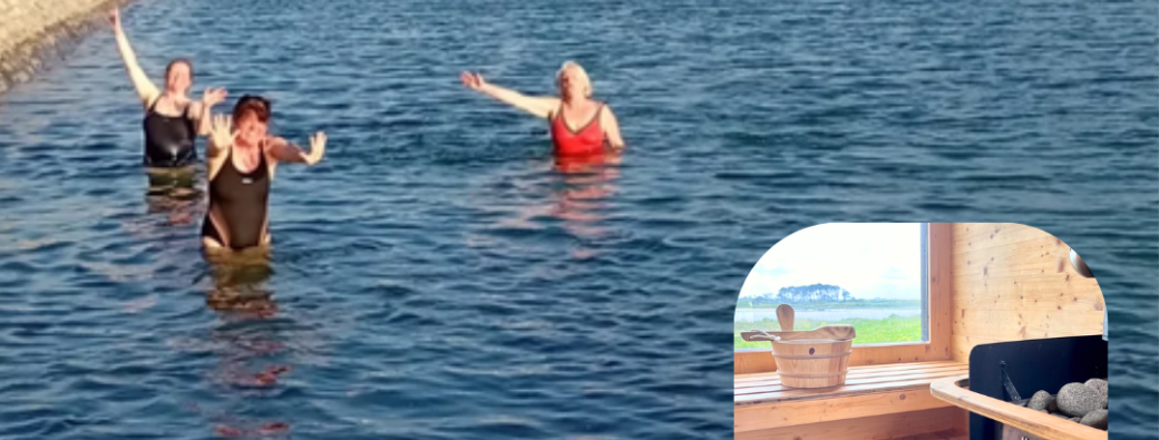 sauna and sea bath 