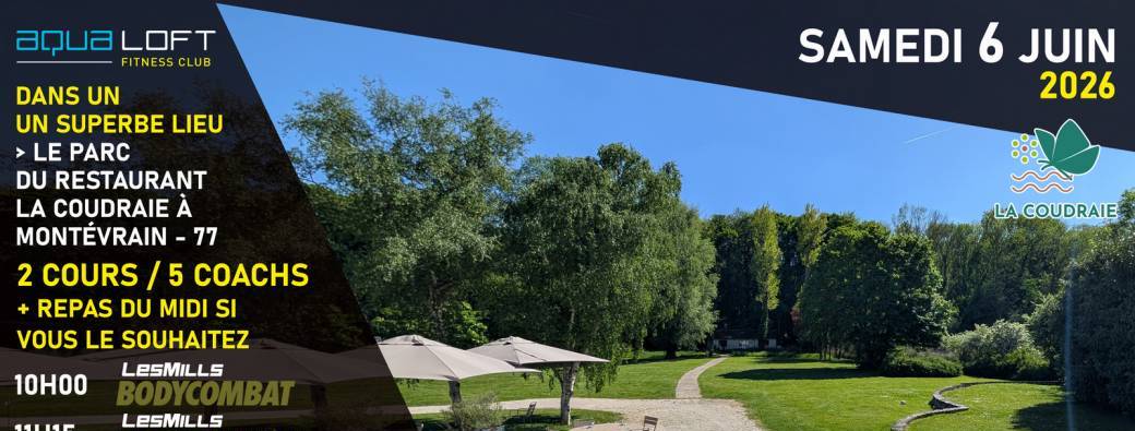 2 Cours Fitness en plein air le samedi 6 Juin