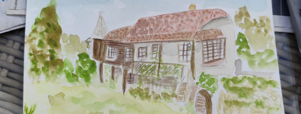 Aquarelle : carnet de voyage