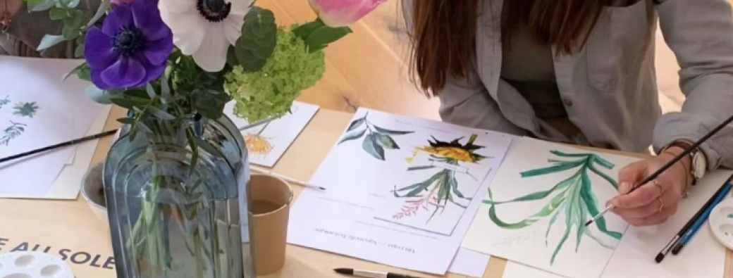 Aquarelle - Cours hedbomadaire 