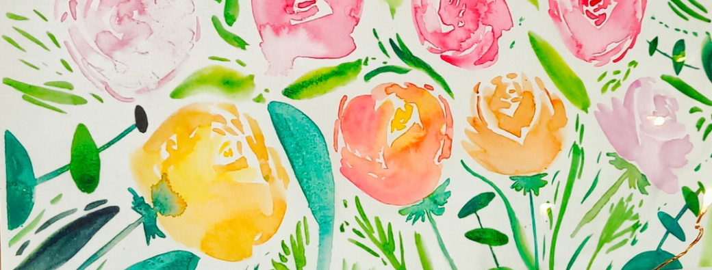 Aquarelle et connexion à soi