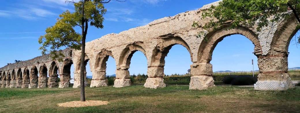 Le Plat de l’Air à Chaponost :  découverte des vestiges de l’aqueduc du Gier  