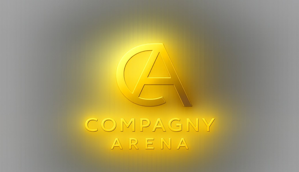 Arena company inscription 