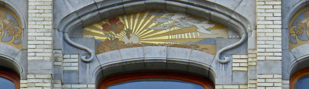 ART NOUVEAU à Saint Gilles (Bruxelles)