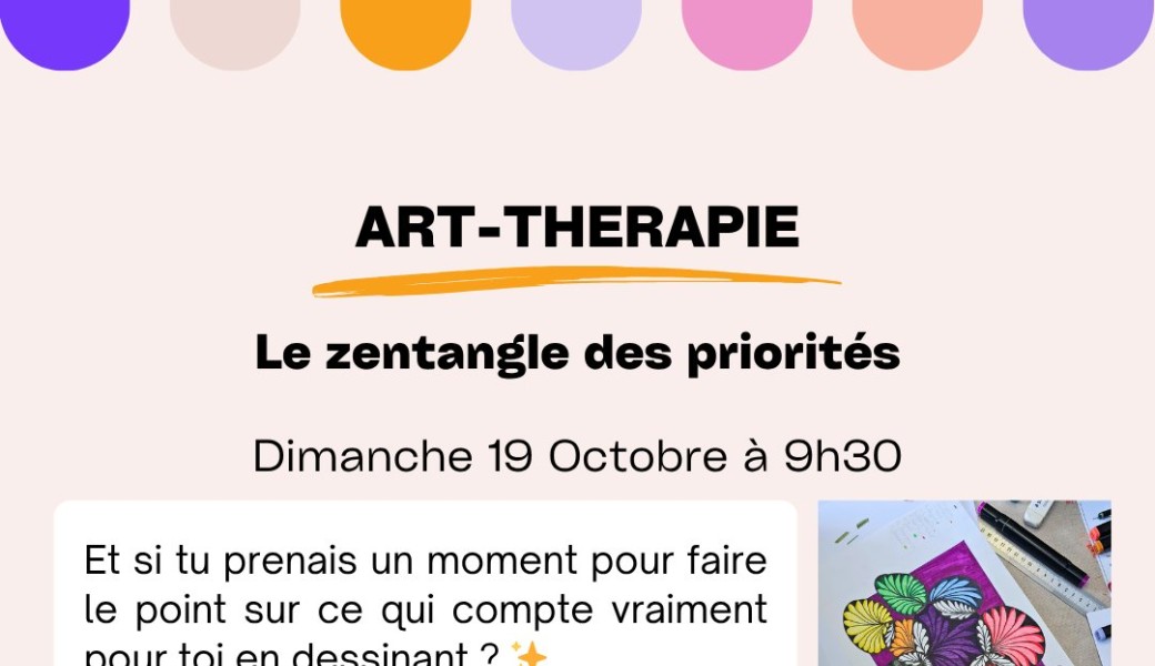 Art-thérapie : Zentangle des priorités