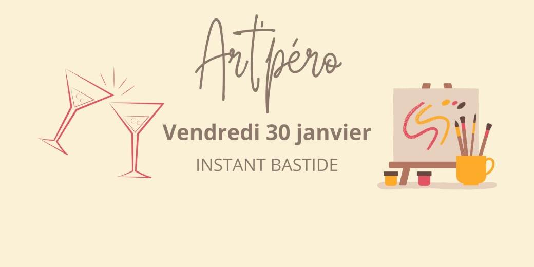 Art'péro aquarelle Instant Bastide 