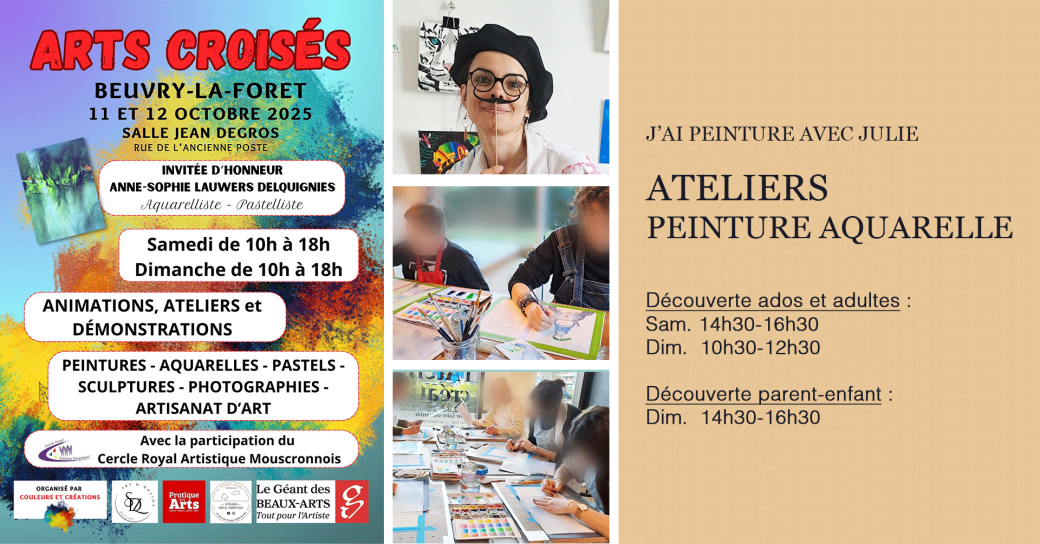 Arts Croisés - Ateliers de Peinture aquarelle 