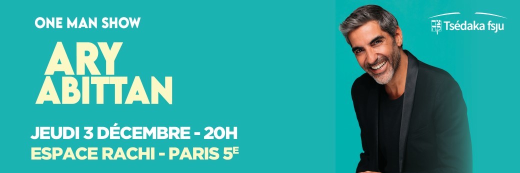 One Man Show Ary Abittan Paris