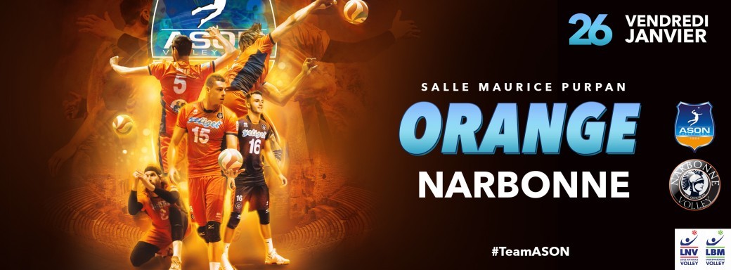 AS Orange Nassau - Narbonne Volley