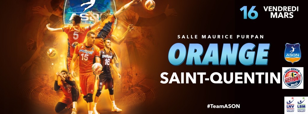 AS Orange Nassau - Saint-Quentin Volley