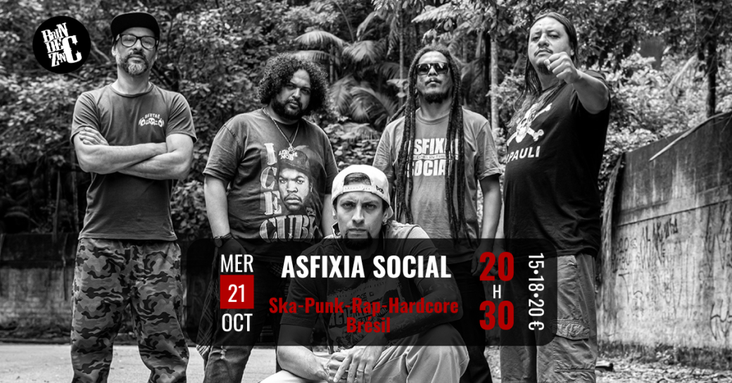 Asfixia Social (Ska-Punk-Rap-Hardcore • Brésil) 
