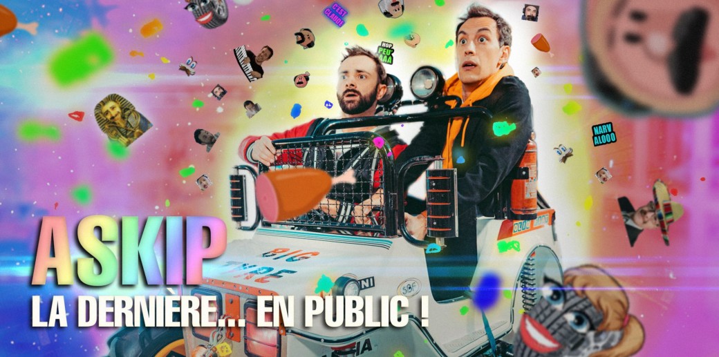 ASKIP en public avec PATRICK BAUD, DONALD REIGNOUX, et ?