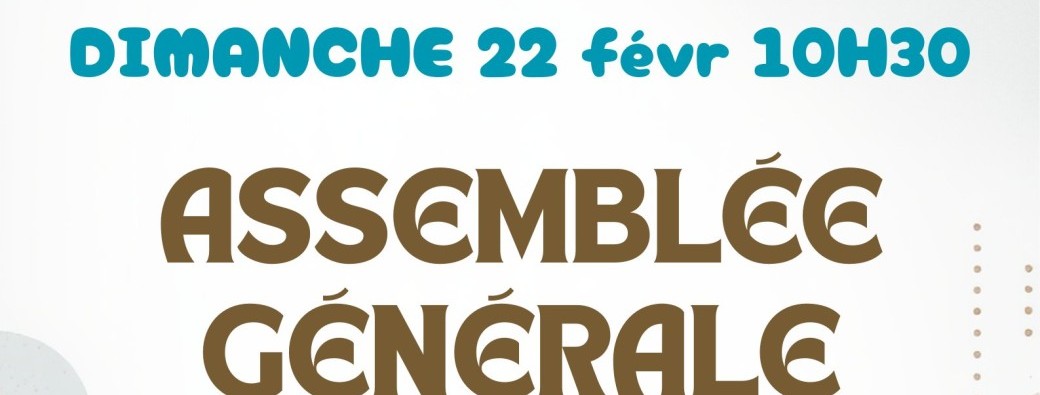 Assemblée Générale et repas "Chao-Men"