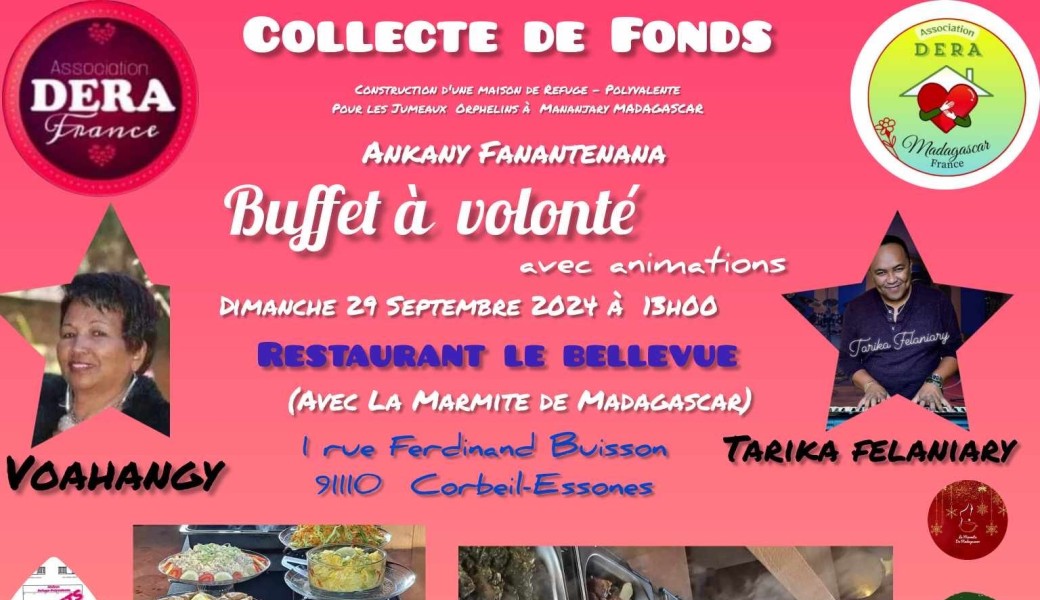 Association Dera - Buffet à volonté