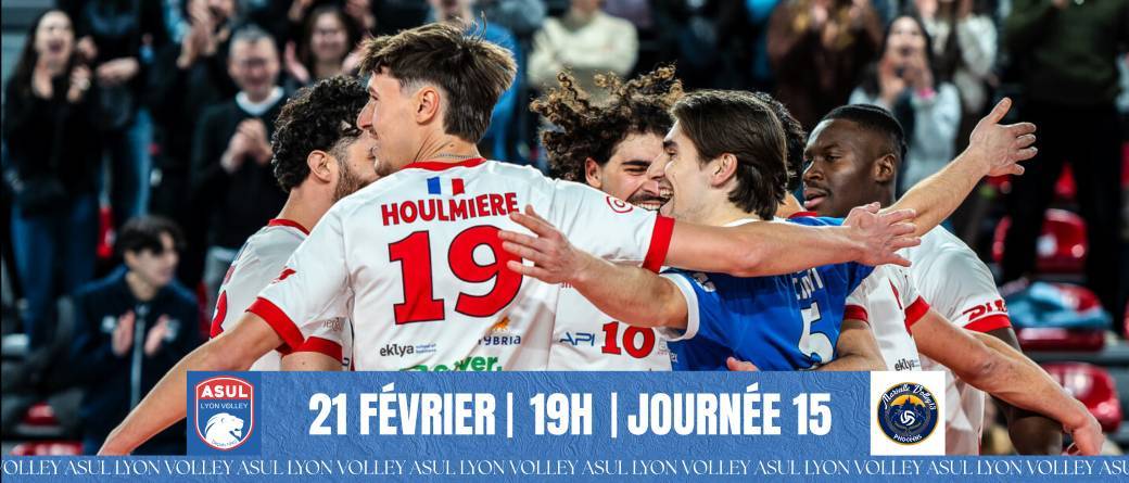 ASUL LYON VOLLEY / MARSEILLE VOLLEY 13