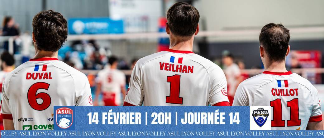 ASUL LYON VOLLEY / PATRIOTE ENTRAIN DE SAINT DENIS 