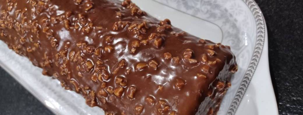 Atelier adulte 2h30 classic Bûche aux 2 chocolats glaçage ferrero 