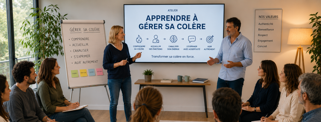 Atelier apprendre à gérer sa colère