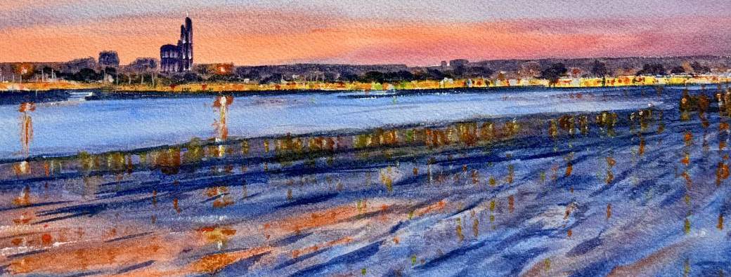 Atelier Aquarelle du Littoral : La mer 