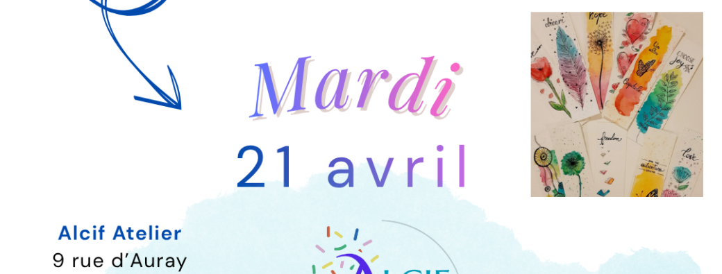 Atelier Aquarelle et tampons