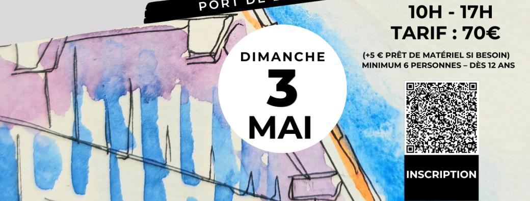 Stage carnet de voyage "EN EXTÉRIEUR - Biganos"