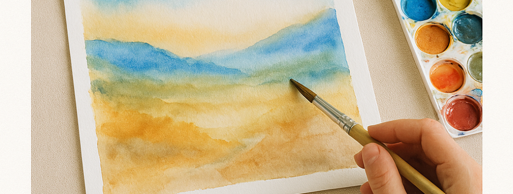 Atelier aquarelle - Illustrez vos cartes de voeux