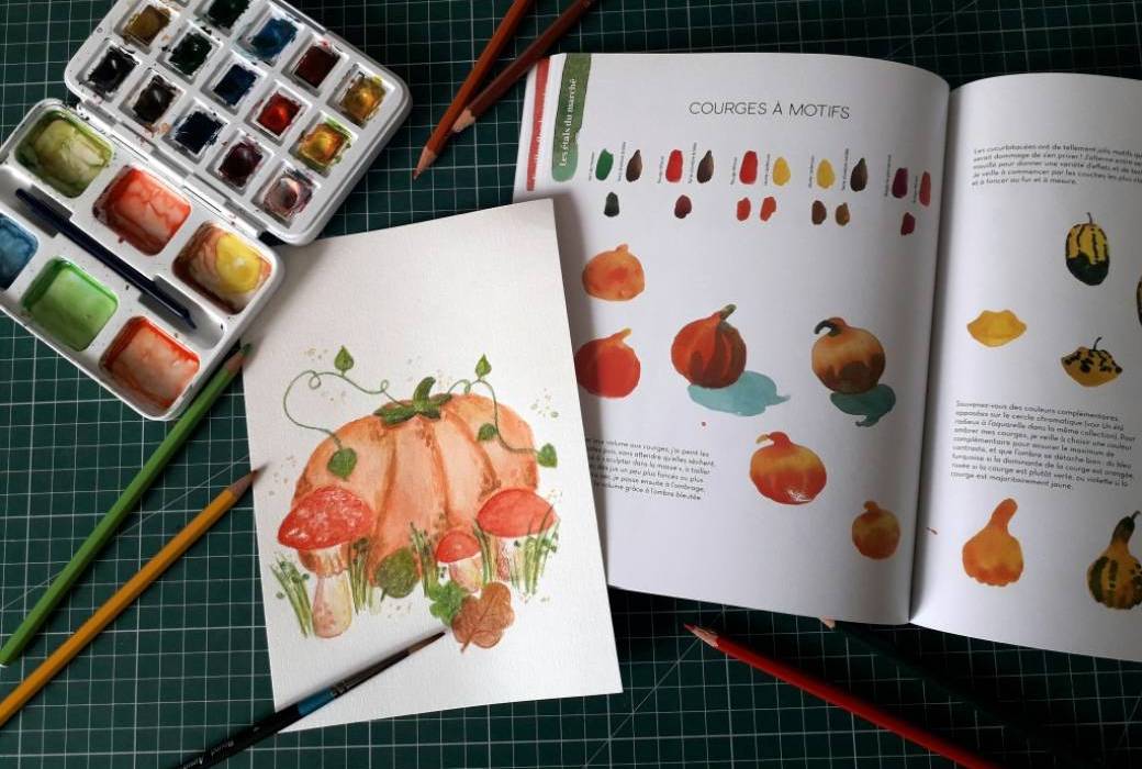 Atelier aquarelle : l'automne est arrivé !
