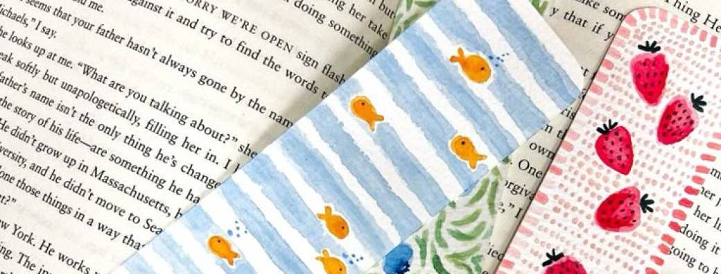 Atelier Aquarelle Marque Page