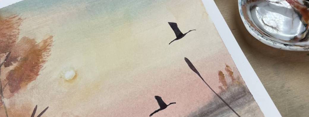 Atelier d'aquarelle Novembre