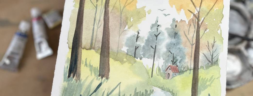 Atelier d'aquarelle Octobre