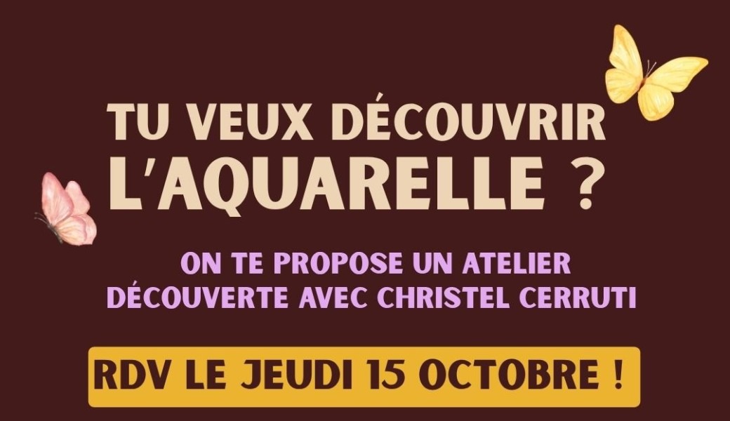Atelier aquarelle 