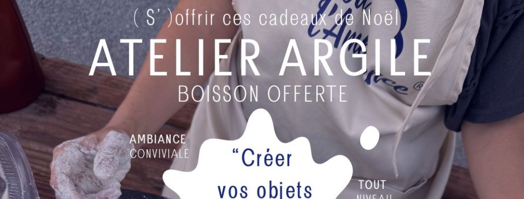 Atelier argile x Café Juste Humain