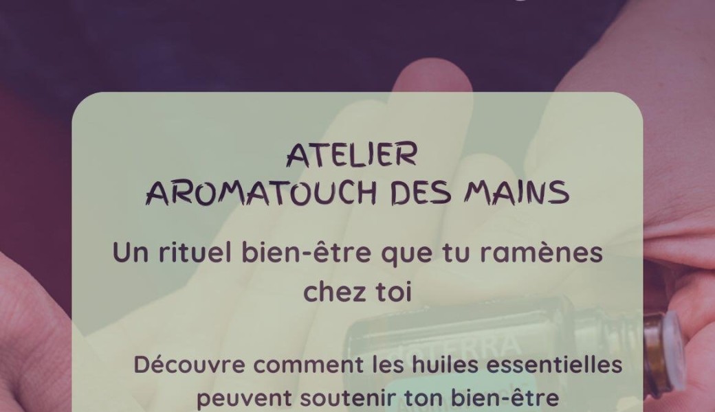 Atelier Aromatouch des mains