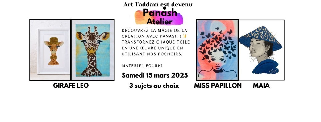 Atelier Artistique aux pochoirs 
