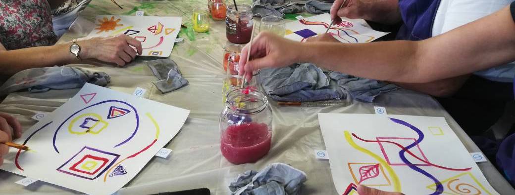 Atelier artistique "Création d'une œuvre participative"
