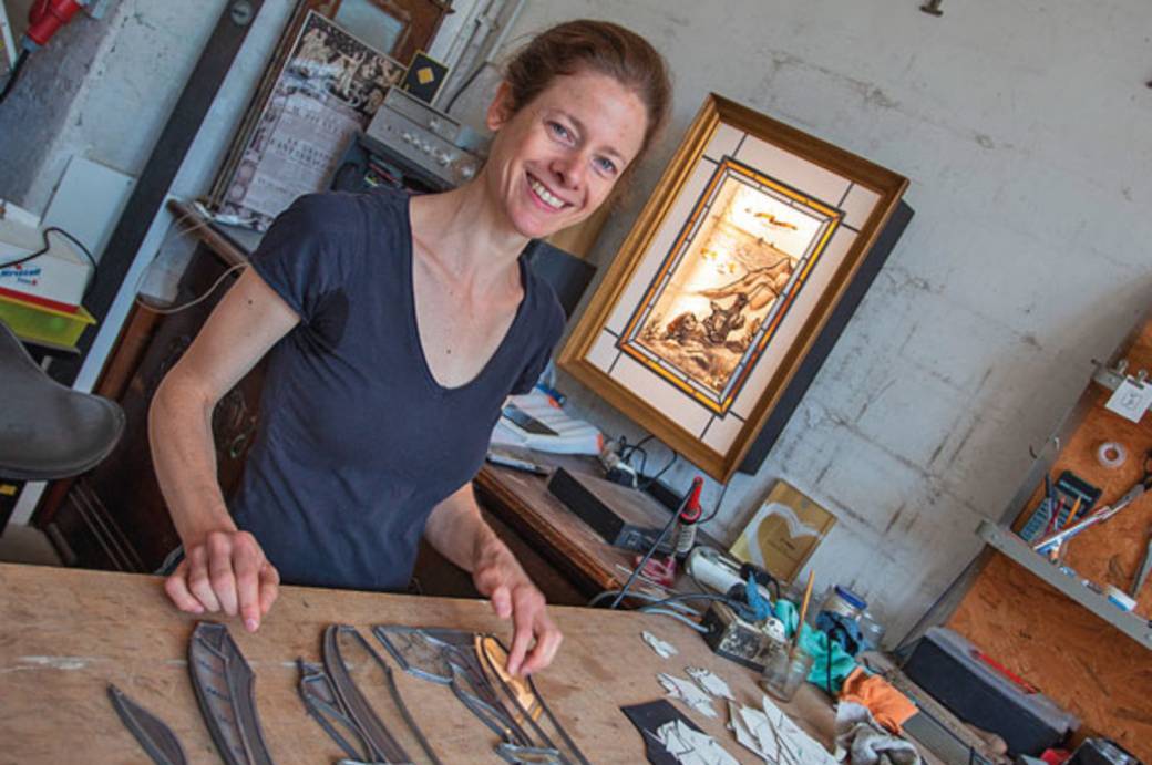 Jour 5 | ATELIER ARTISTIQUE | Vitraux avec Mylène Billand | Preuschdorf