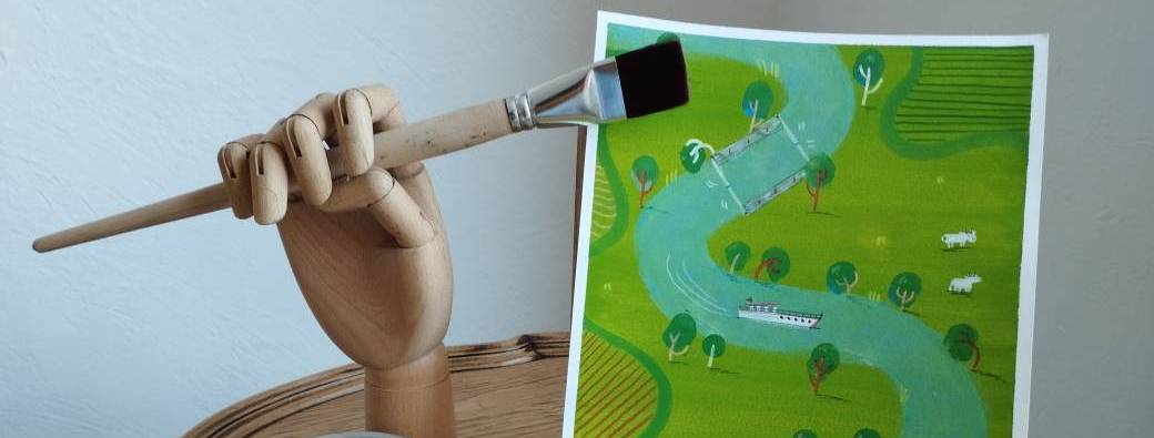 Atelier artistique "Au fil du canal"