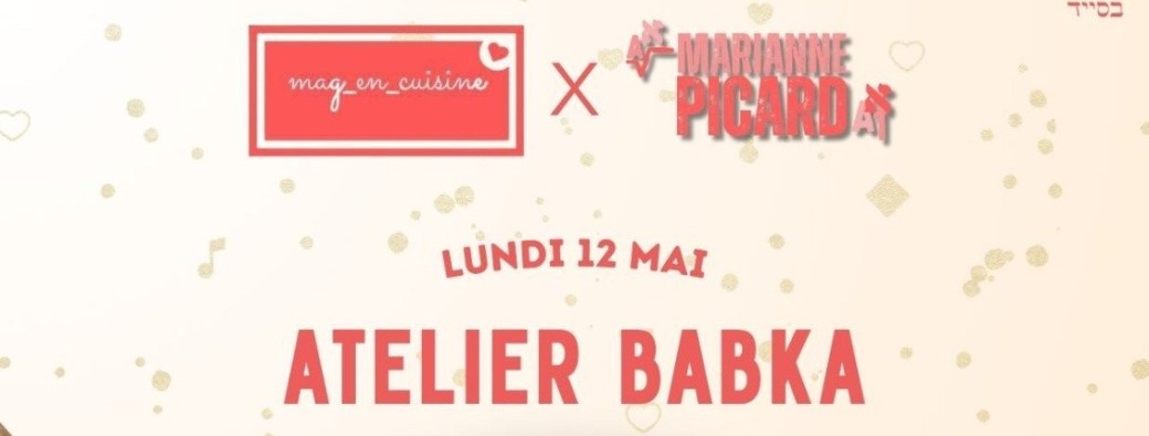 Atelier BABKA avec Mag en cuisine 