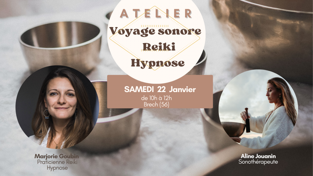 Atelier Bain sonore  - Reiki - Hypnose collective