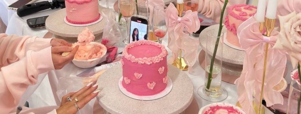 Atelier bento cakes - thème pink 